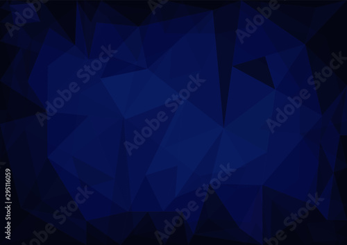 pattern vector triangle blue abstract