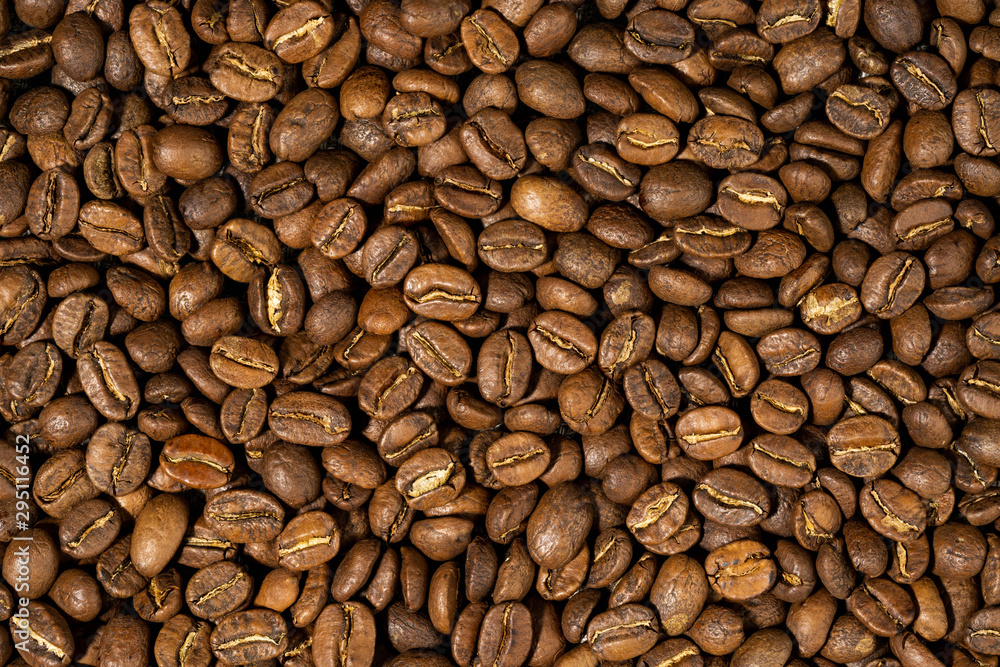 roasted coffee beans, can be used as a background roasted coffee beans, can be used as a background