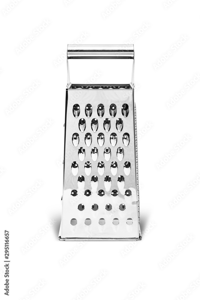 Grater for vegetables isolated on a white background. Grater for vegetables isolated on a white background.