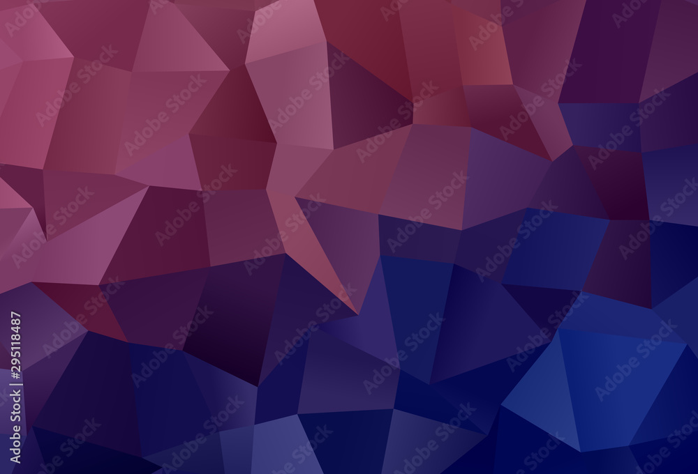 Dark Purple, Pink vector background in polygonal style. Dark Purple, Pink vector background in polygonal style.