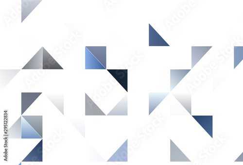 Light vector background with polygonal style.