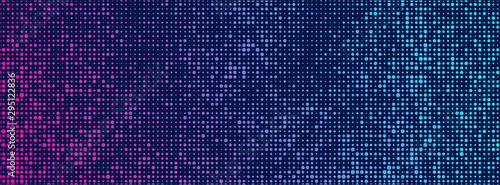 Vector halftone retro background. Pink blue halftone gradient,party poster background.