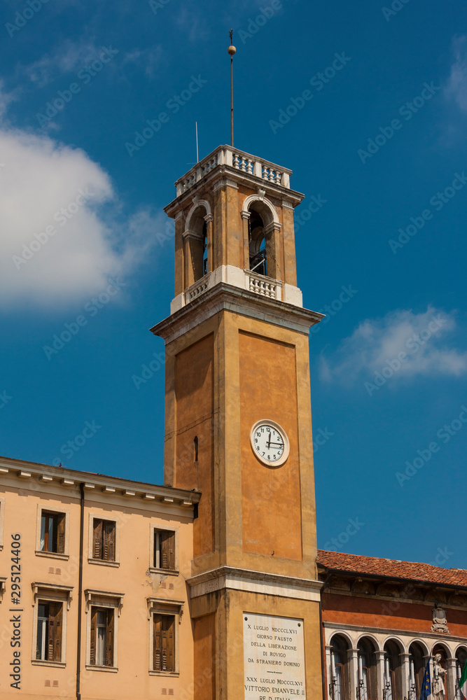 The town of Rovigo in Italy