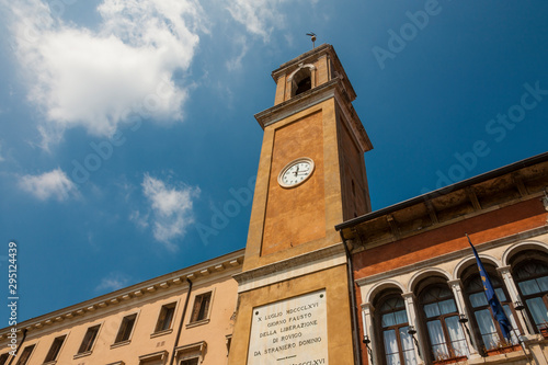 Obraz na płótnie The town of Rovigo in Italy w salonie