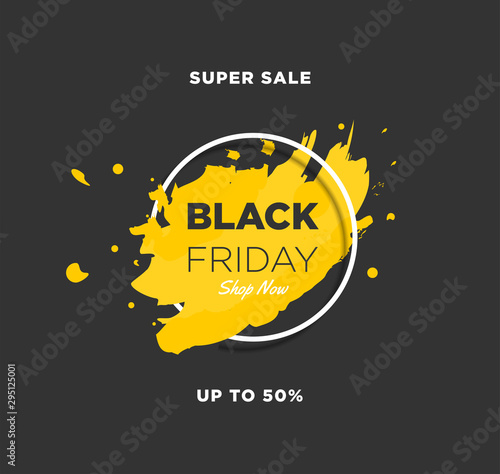 Black Friday event ad promo