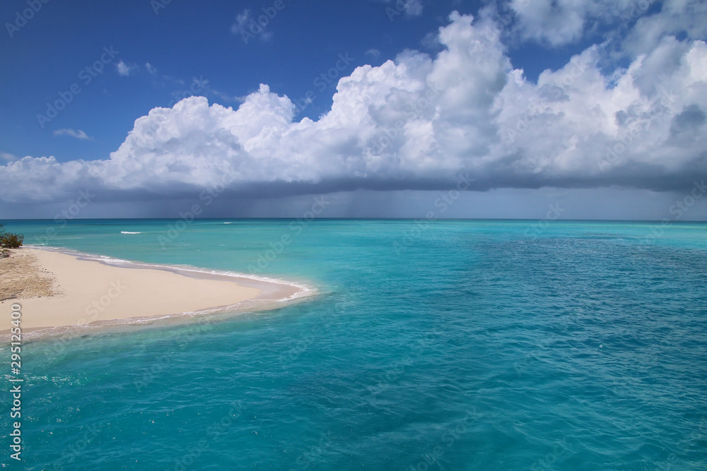 Channel between Ouvea and Mouli Islands flowing into Ouvea Lagoon, Loyalty Islands, New Caledonia Channel between Ouvea and Mouli Islands flowing into Ouvea Lagoon, Loyalty Islands, New Caledonia