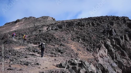 Hiking Toubkal in the Atlas Mountains in Morocco