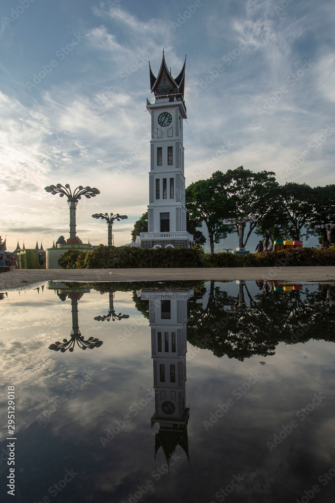 clock tower at bukittinggi west sumatera indonesia Stock Photo Adobe