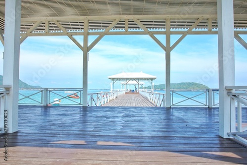 Asadang Bridge at Koh Si Chang, Thailand