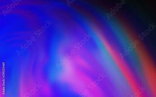 Dark Pink  Blue vector background with bent lines. A circumflex abstract illustration with gradient. Abstract design for your web site.