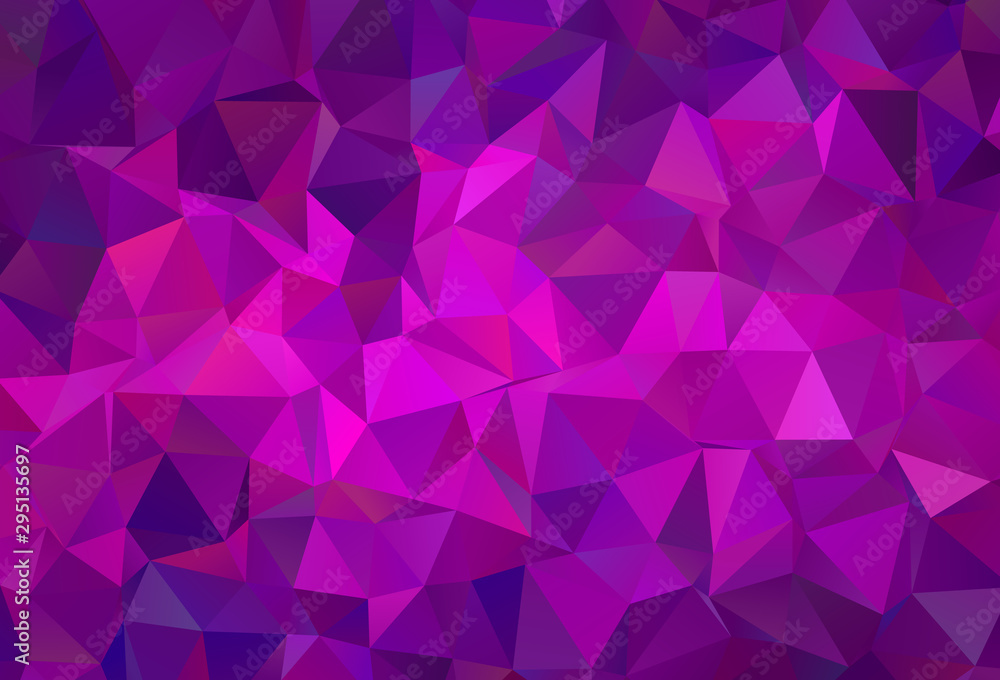 Dark Purple vector shining triangular backdrop. Dark Purple vector shining triangular backdrop.