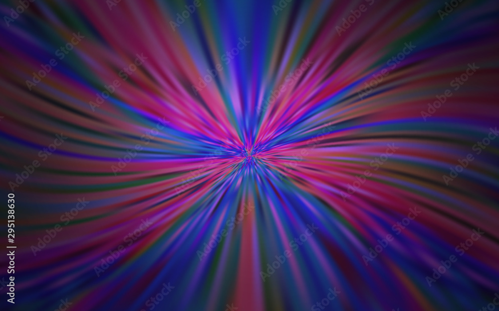 Obraz premium Dark Purple vector glossy abstract layout. A completely new colored illustration in blur style. New way of your design.
