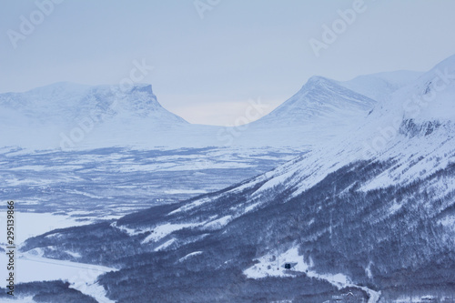 ABISKO, SWEDEN Mountain view.