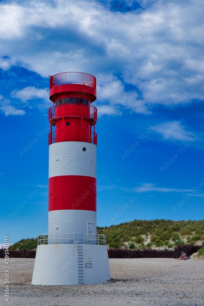 Heligoland - island Dune - Lighthouse