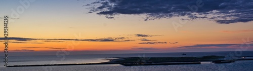 Heligoland - island dune - sunrise