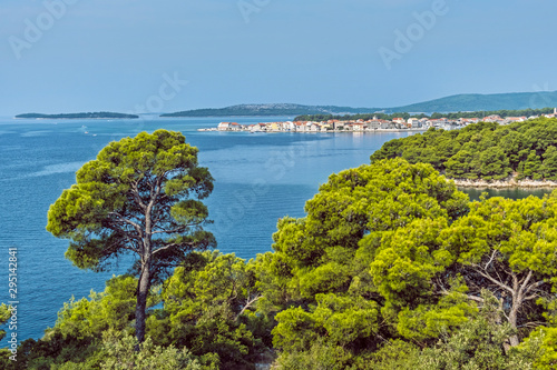 Krapanj island, Adriatic Sea, Croatia photo