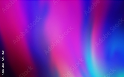 Light Pink, Blue vector blurred background. A completely new colored illustration in blur style. Smart design for your work.