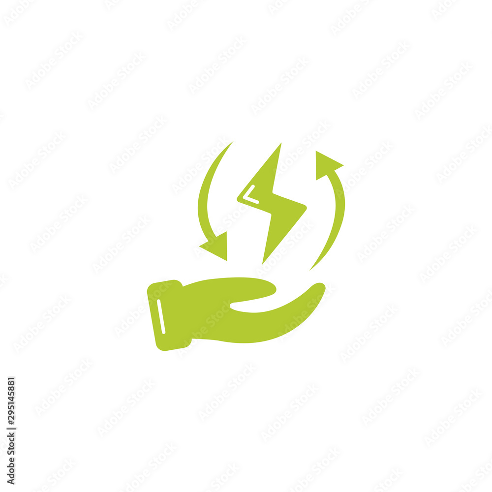 energy ray eco friendly fill style icon energy ray eco friendly fill style icon