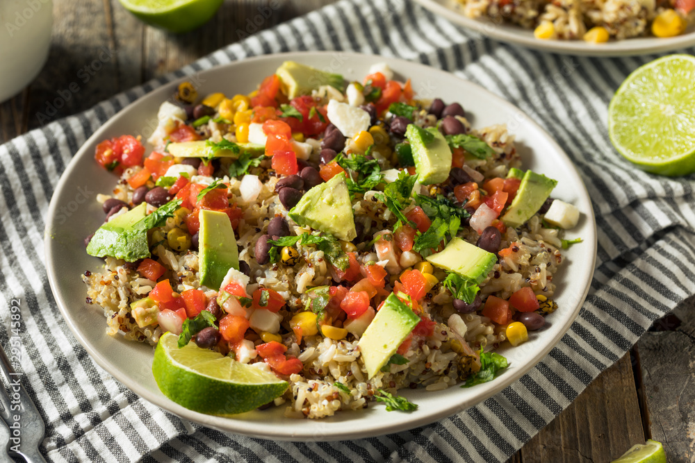 Homemade Mexican Baja Rice Bowl