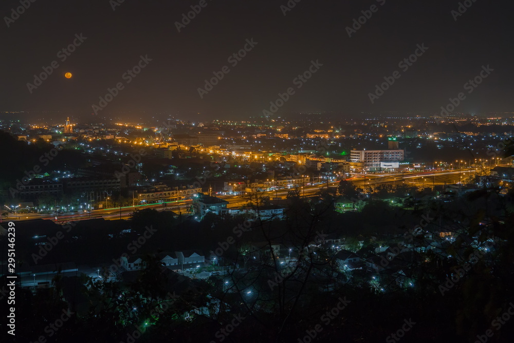 Night phetchaburi. Night phetchaburi.
