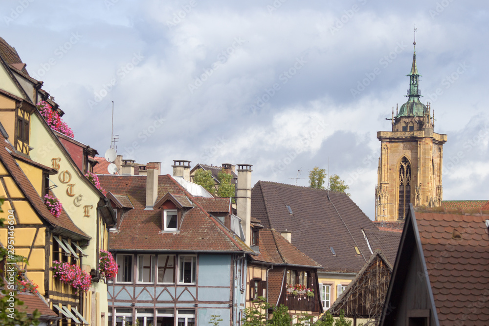 Obraz premium Colmar old town house