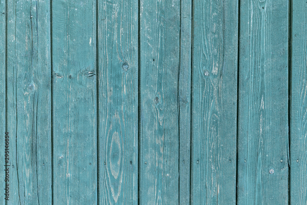 The old blue wood texture with natural patterns The old blue wood texture with natural patterns