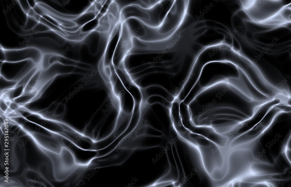 Fototapeta premium turbulent smoky plasma energy clouds