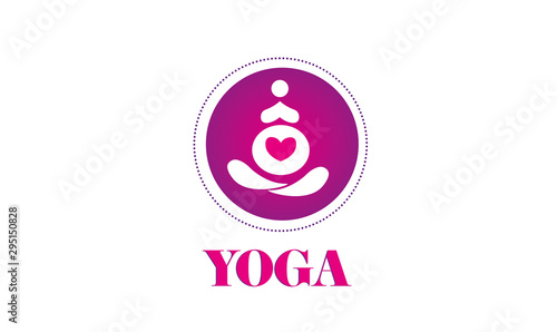 Yoga Logo Schwanger