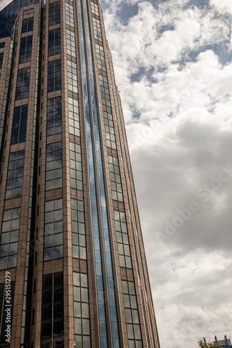 Building with clouds