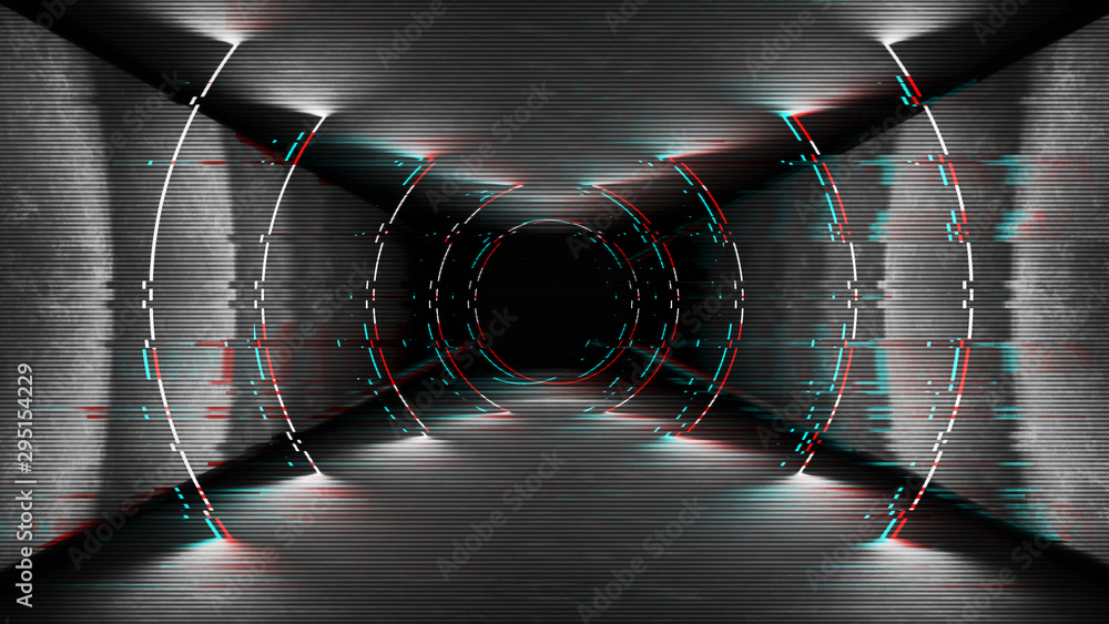 Glitch Background - Stock Motion Graphics