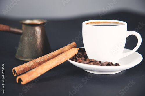 coffee grain and cinnamon