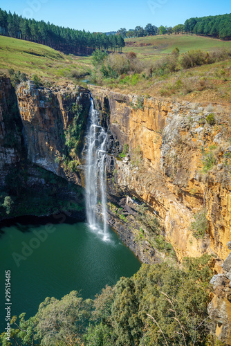 beautiful waterfall berlin falls, panorama route, mpumalanga, south africa 4