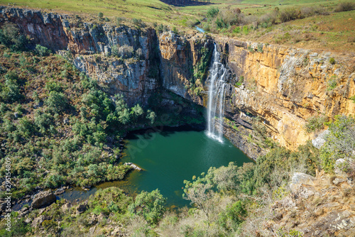 beautiful waterfall berlin falls  panorama route  mpumalanga  south africa 8