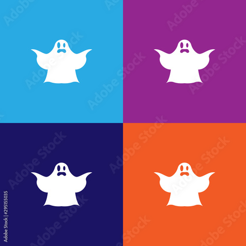 ghost icon. Element of scarecrow icon. Premium quality graphic design icon. Signs and symbols collection icon for websites  web design  mobile app