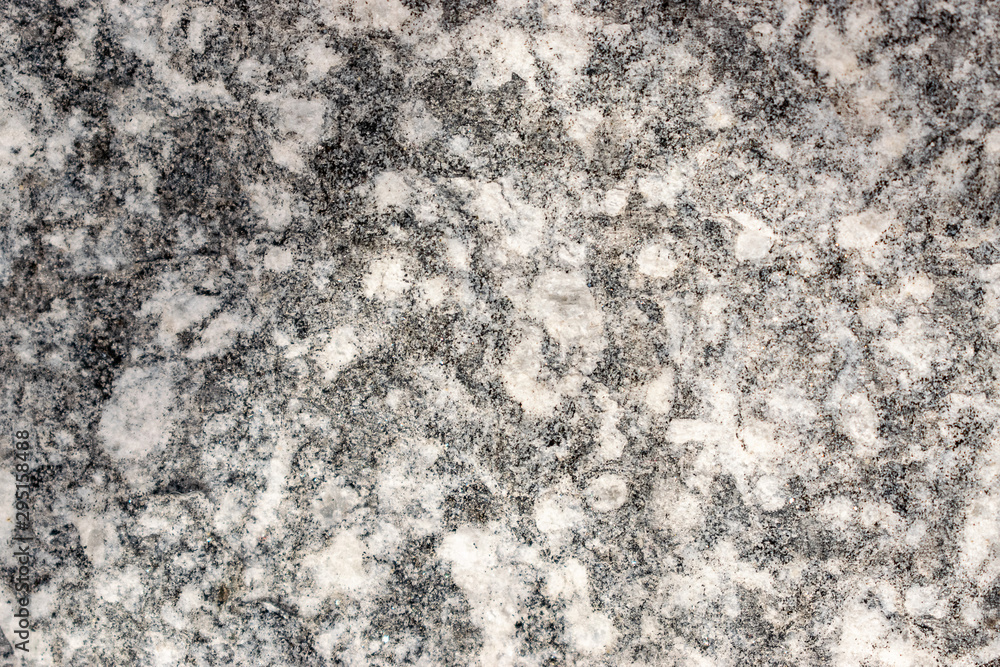 Marble or granite gray color texture closeup