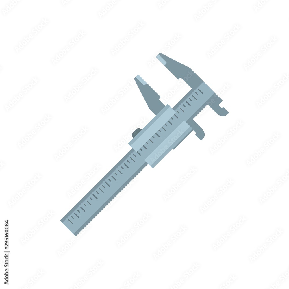 Calipers icon. Flat illustration of calipers vector icon for web design Calipers icon. Flat illustration of calipers vector icon for web design