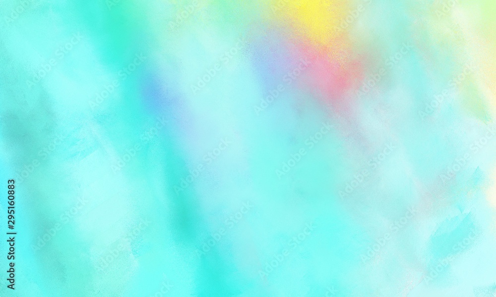 abstract painted background with pale turquoise, aqua marine and turquoise color and space for text abstract painted background with pale turquoise, aqua marine and turquoise color and space for text