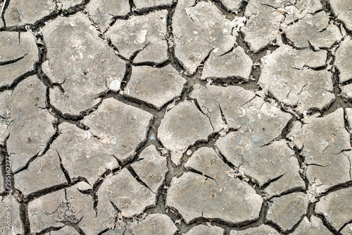 Dry mud background texture. Global Drought Warming