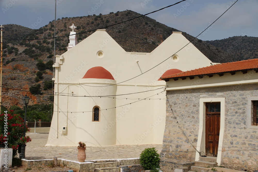 Fototapeta premium Greek Christian churches in Crete