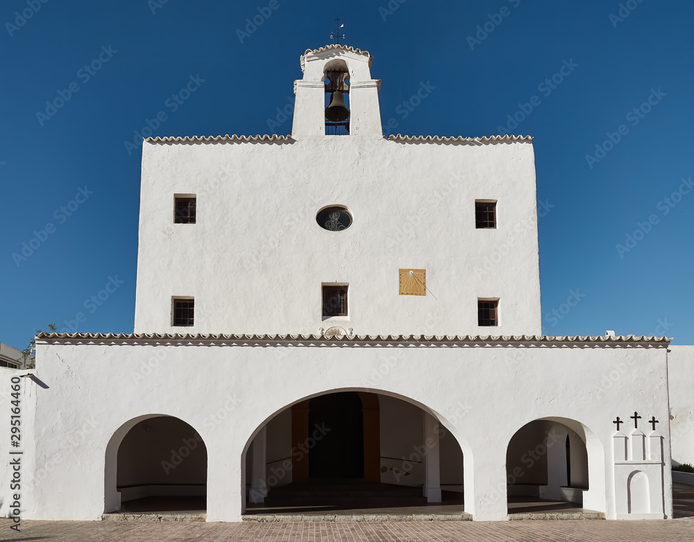 iglesia de San Josep de Sa Talaia en Ibiza, Baleares,España