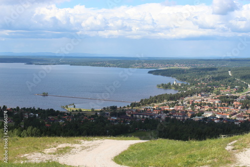 View over Rattvik, Sweden