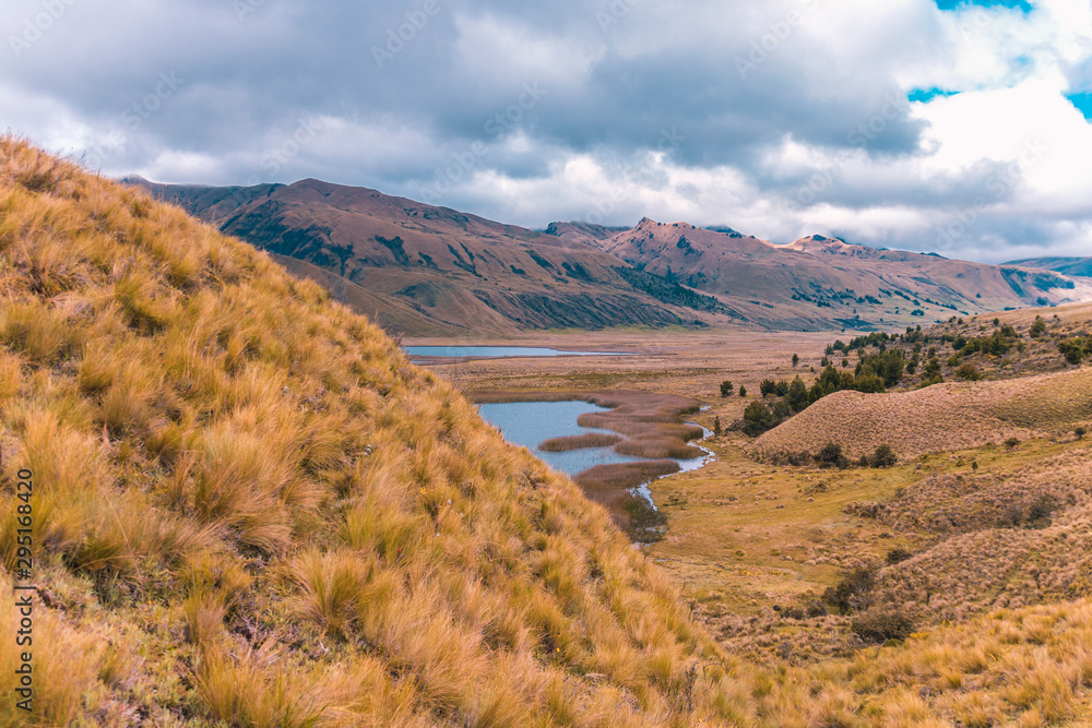 hermoso paisaje de los Andes de Sudamérica hermoso paisaje de los Andes de Sudamérica