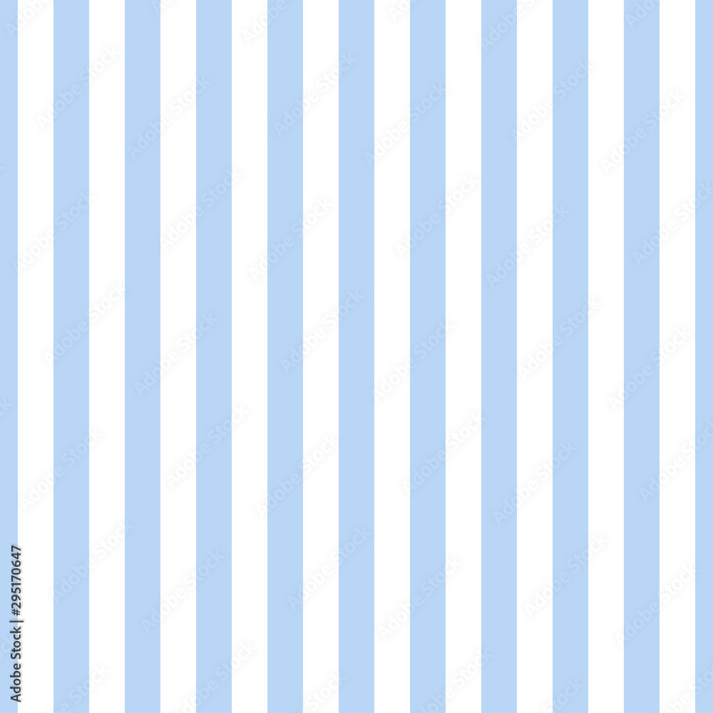 Vector seamless pattern of blue vertical stripes.