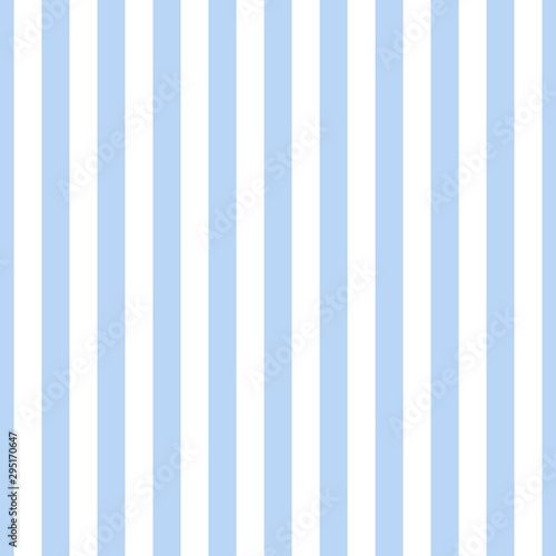 Vector seamless pattern of blue vertical stripes.