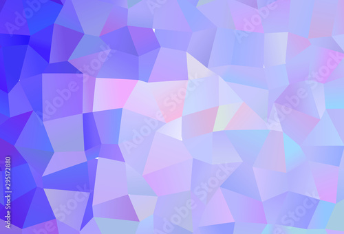 Fototapeta Naklejka Na Ścianę i Meble -  Dark Purple vector polygon abstract background.