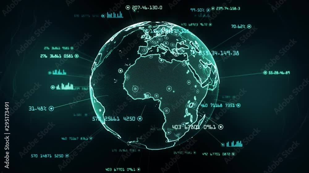 Global network connections. Connecting big data around the world. You can use it for a technology, communication or social media background. Green version. Seamless loop. Alpha channel included. 4K Global network connections. Connecting big data around the world. You can use it for a technology, communication or social media background. Green version. Seamless loop. Alpha channel included. 4K