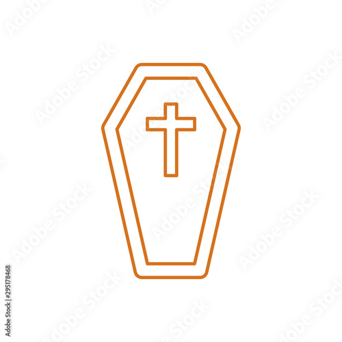 Halloween grave vector design