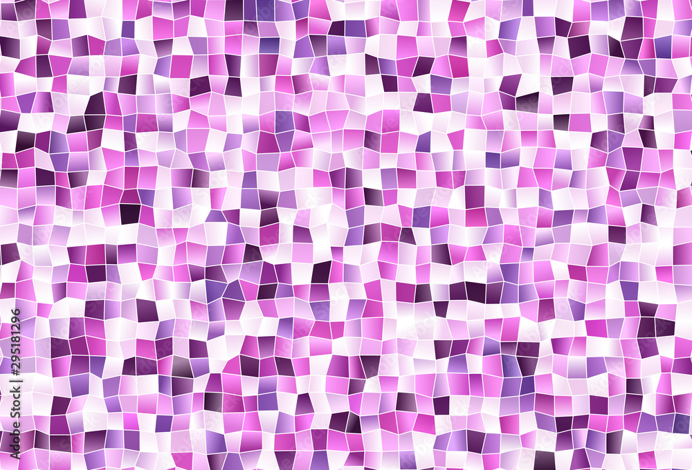 Fototapeta premium Light Purple, Pink vector layout with lines, rectangles.