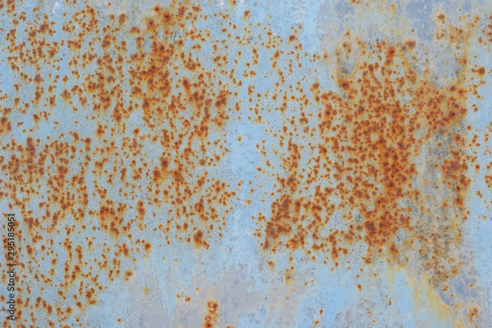 Grunge texture of old rusty metal with scratches and cracks