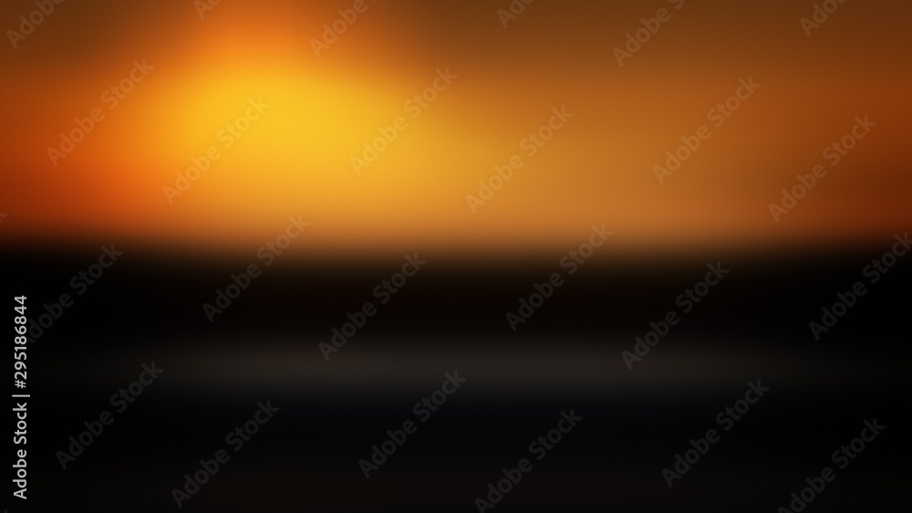 gradient sun background abstract design, blurred website.